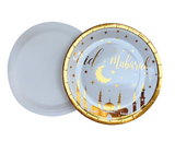 Eid Mubarak Paper Plates, Cups, Serviettes Combo