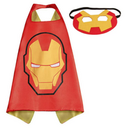 Super Hero Cape & Mask Dress-up Set - Kids Dress Up and Play Set