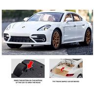 1:24 Die Cast Alloy Pull Back Model Car with Sound and Lighting