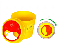 Sharps Container - Yellow Medical Waste Bin