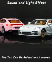 1:24 Die Cast Alloy Pull Back Model Car with Sound and Lighting