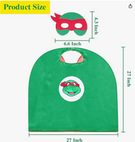 Teenage Mutant Ninja Turtle Cape & Mask