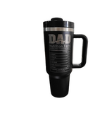 1.1 L Best Dad Ever Travel Mug - Fathers Day Gift