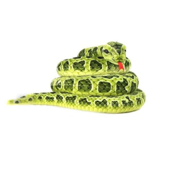 200cm Gustavo Green Plush Toy Snake