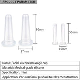 Medical Grade Silicone Facial Cupping Set