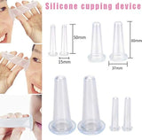 Medical Grade Silicone Facial Cupping Set