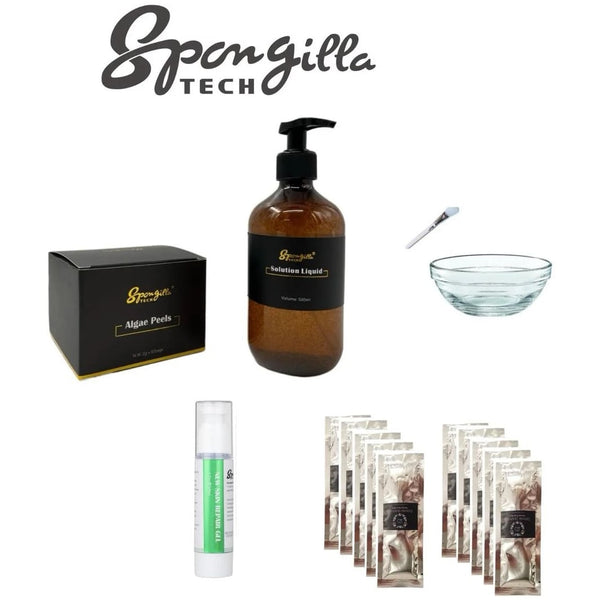 SpongillaTech® Algae Peel (Professional Cosmetic Grade) Combo Set