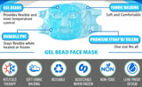 Hot or Cold Gel Beaded Face and Eye Mask