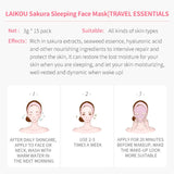 Sakura Rose Hydrating Facial Sleeping Mask